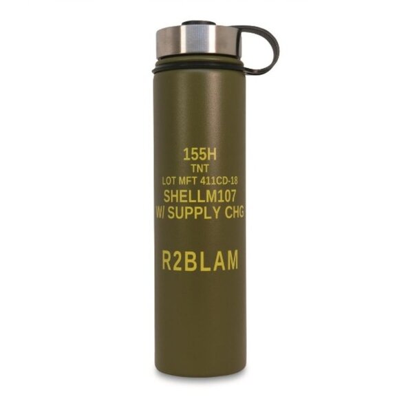 Mission First Tactical 155mm M107 Howitzer 24 oz. Insulated Drinkware, New - Picture 1 of 3